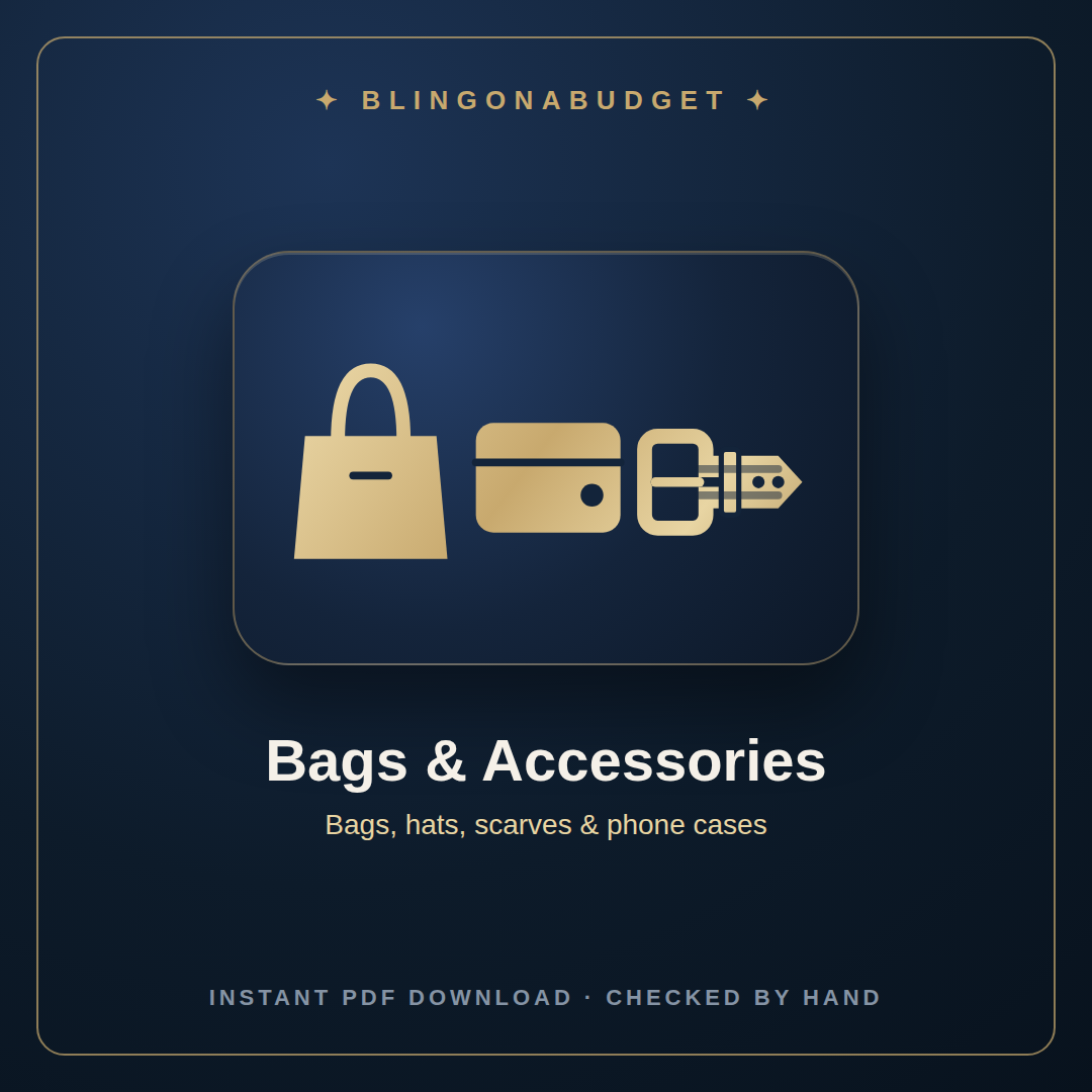 Bags & Accessories Suppliers