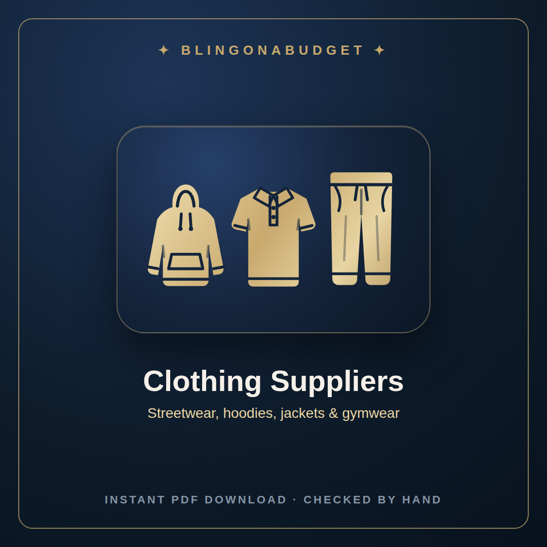 Clothing Suppliers