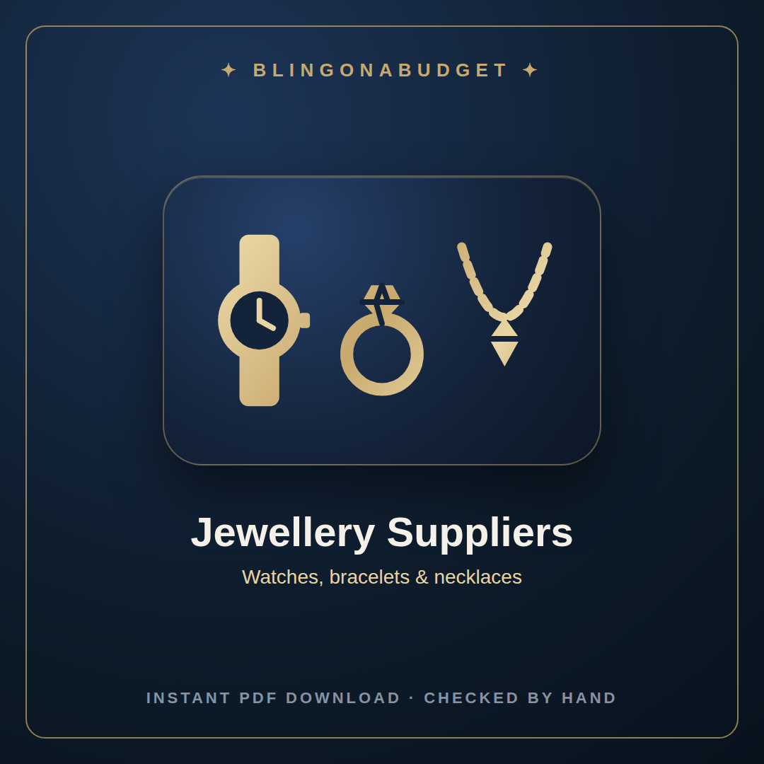 Jewellery Suppliers