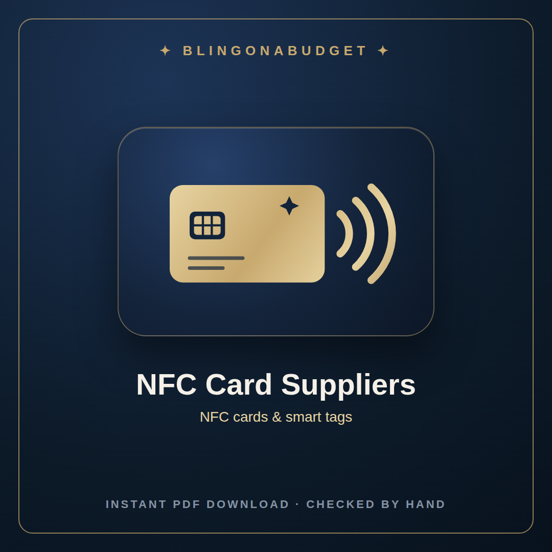 NFC Card Suppliers