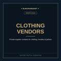 All Clothing Vendors