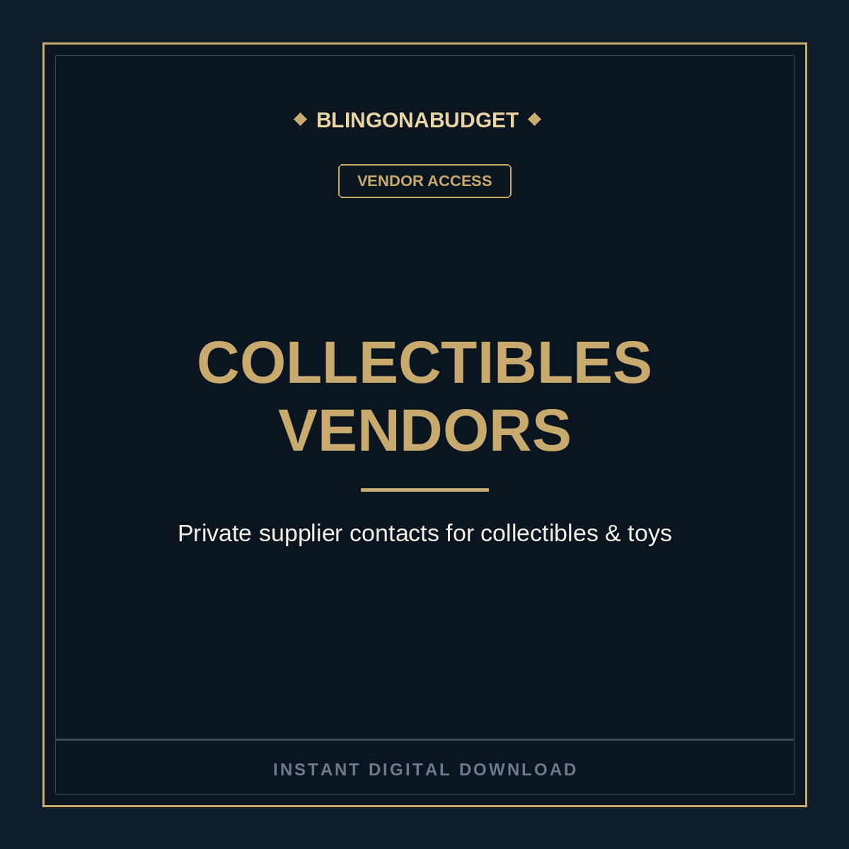 All Collectibles Vendors