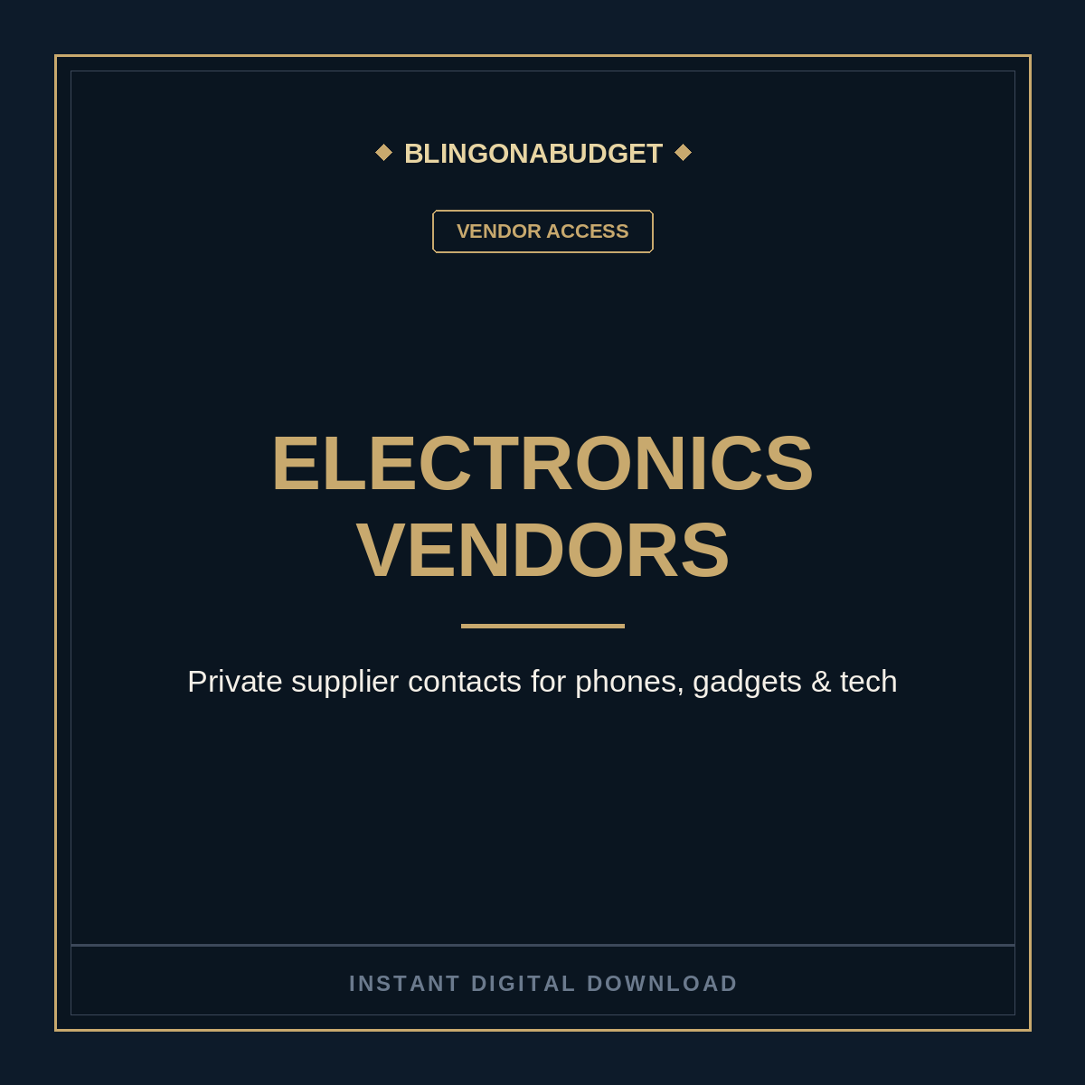 All Electronics Vendors