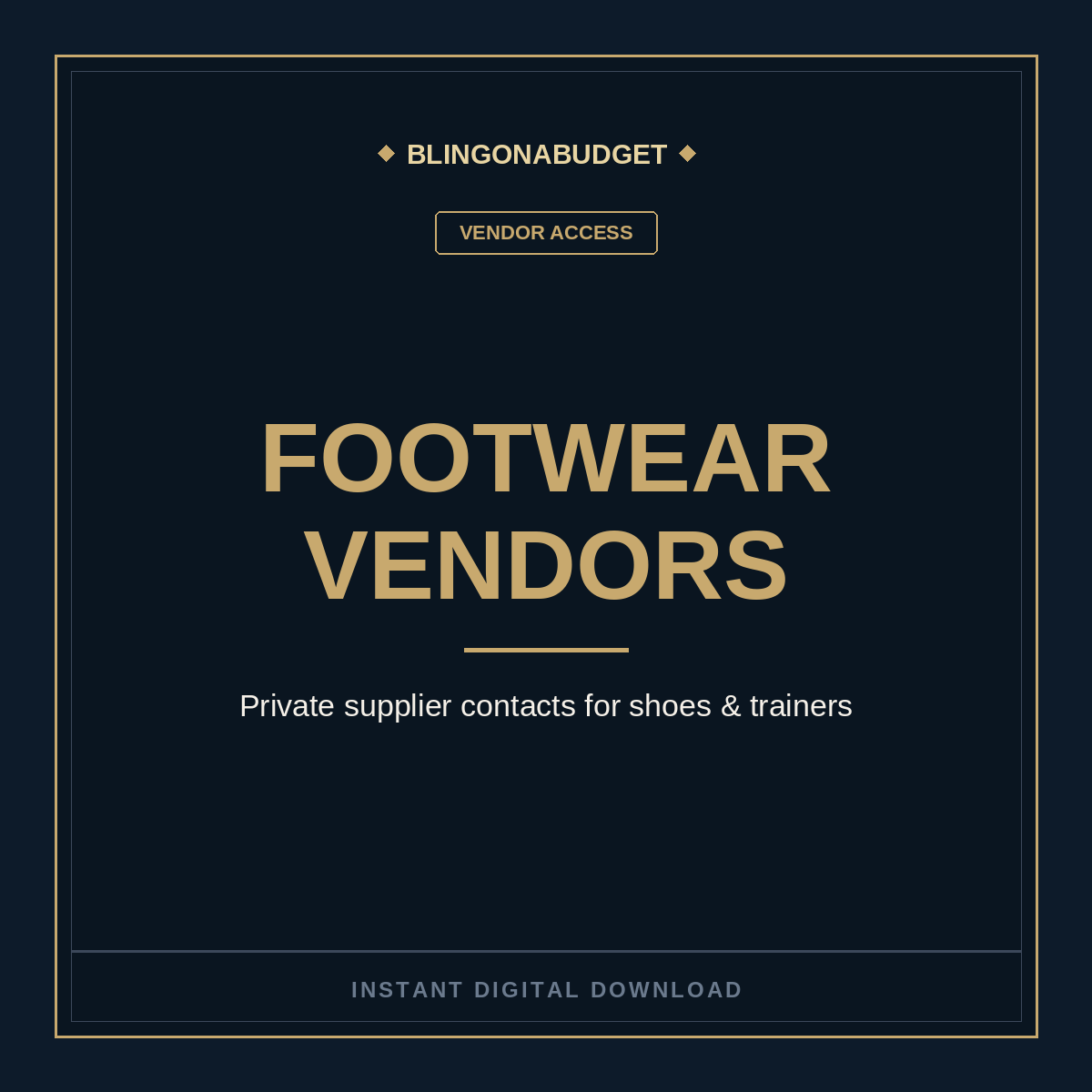 All Footwear Vendors